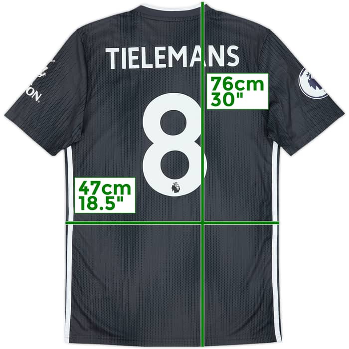2019-20 Leicester Away Shirt Tielemans #8 (S)