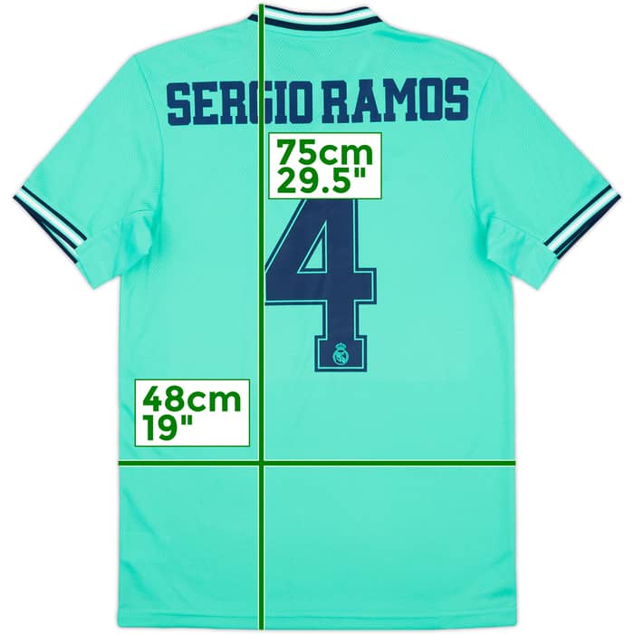 2019-20 Real Madrid Third Shirt Sergio Ramos #4 (S)