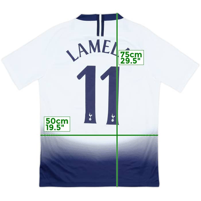 2018-19 Tottenham Home Shirt Lamela #11 - 9/10 - (M)