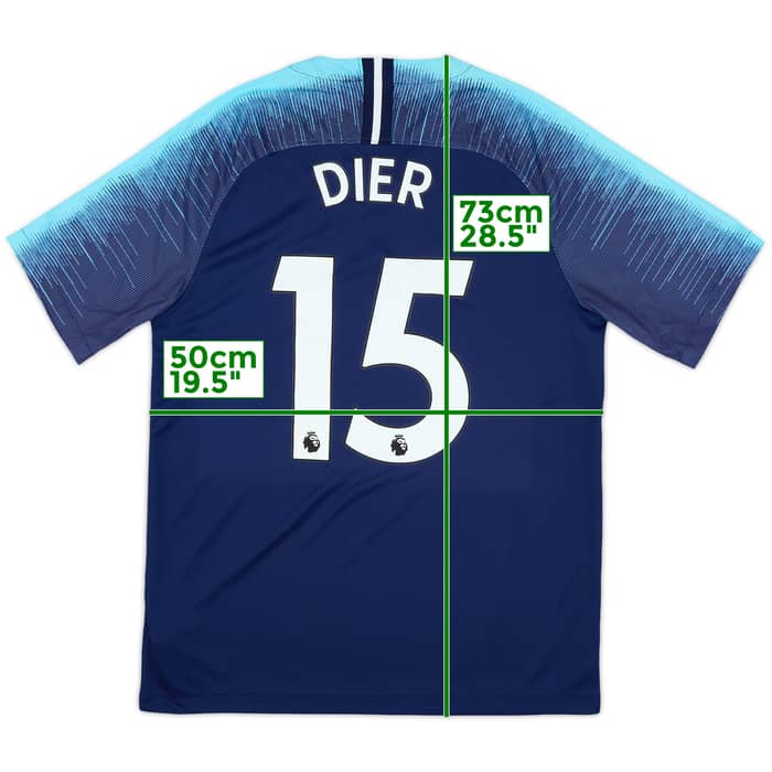 2018-19 Tottenham Away Shirt Dier #15 - 10/10 - (M)
