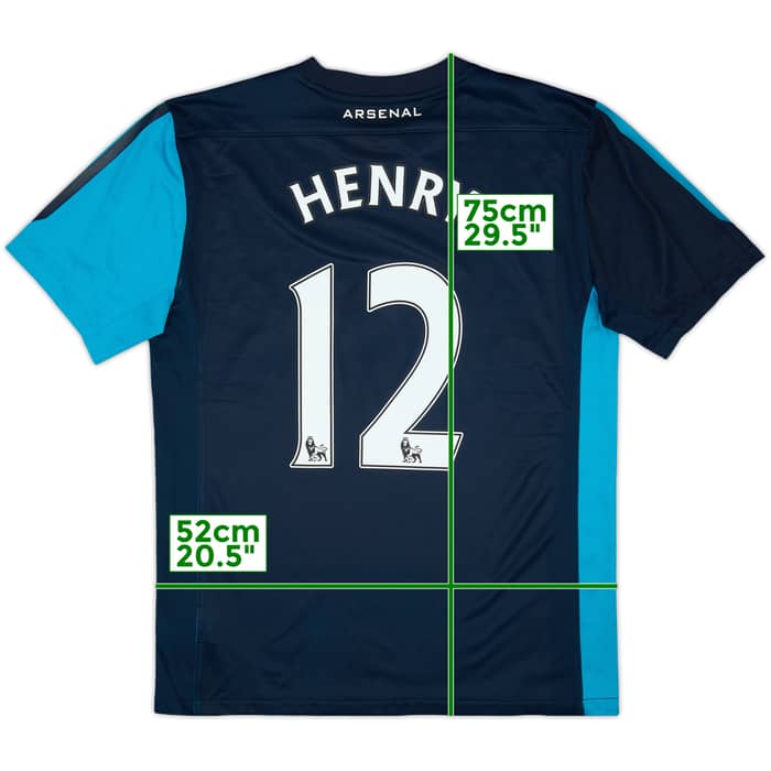 2011-12 Arsenal Away Shirt Henry #12 - 8/10 - (M)