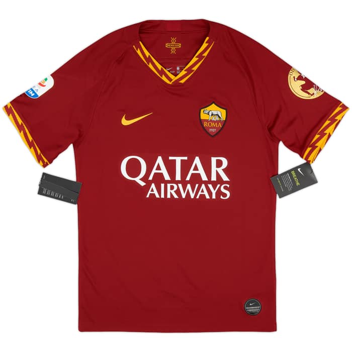 2019-20 Roma Home Shirt De Rossi #16 (S)