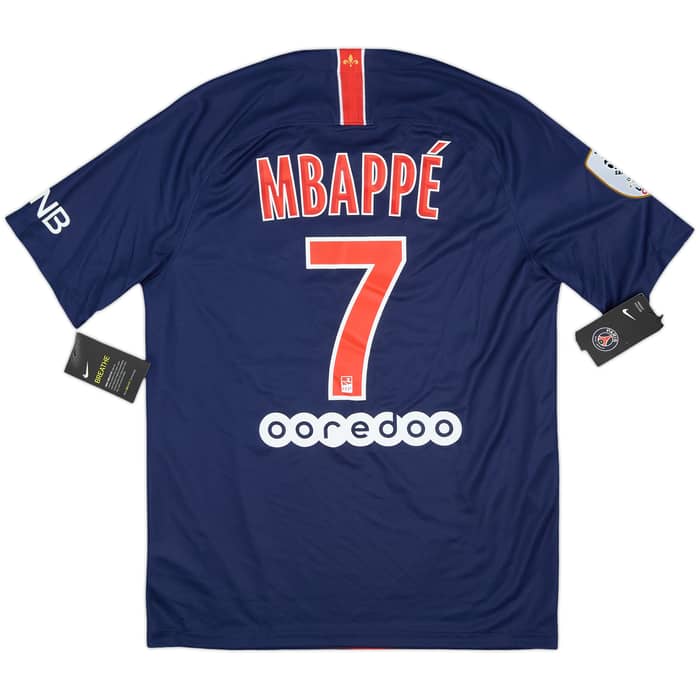 2018-19 Paris Saint-Germain Home Shirt Mbappe #7 (M)