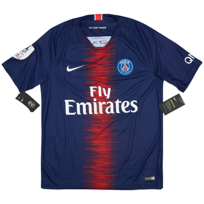 2018-19 Paris Saint-Germain Home Shirt Mbappe #7 (M)