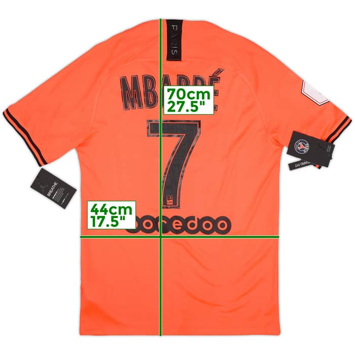2019-20 Paris Saint-Germain Away Shirt Mbappe #7 (S)