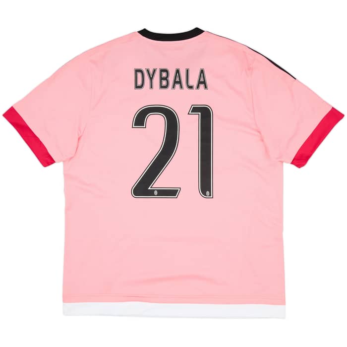 2015-16 Juventus Away Shirt Dybala #21 (XL)