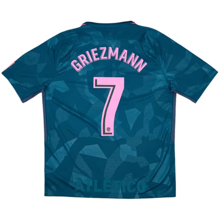 2017-18 Atletico Madrid Third Shirt Griezmann #7 (L)
