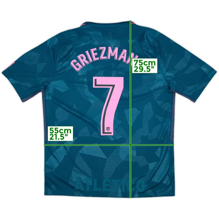 2017-18 Atletico Madrid Third Shirt Griezmann #7 (L)