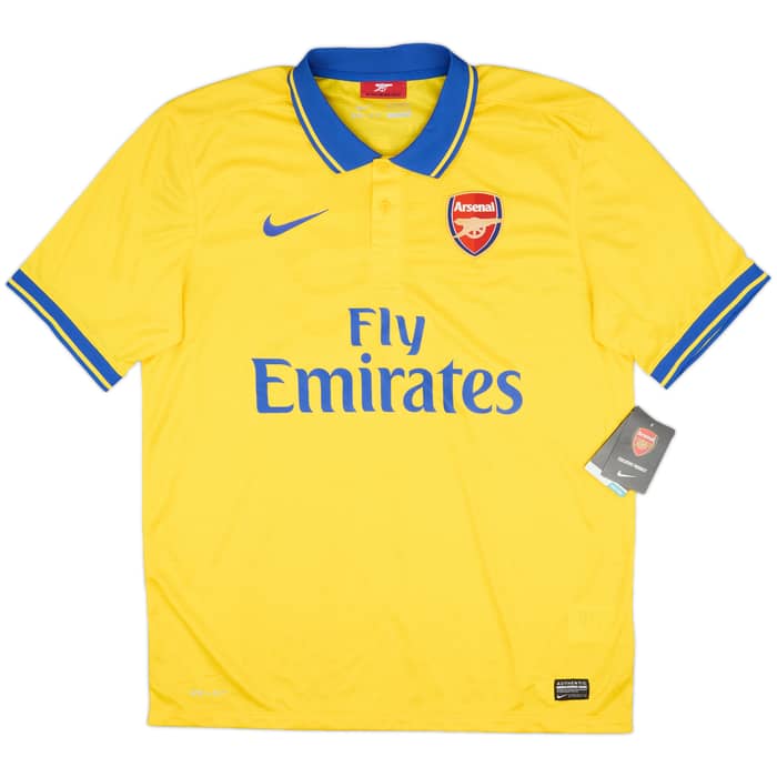 2013-14 Arsenal Away Shirt Ozil #11 (L)