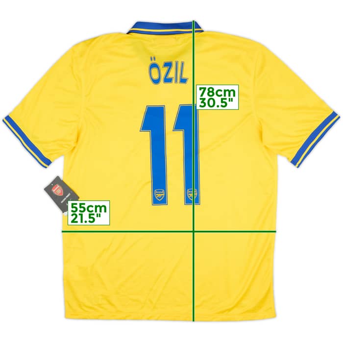 2013-14 Arsenal Away Shirt Ozil #11 (L)