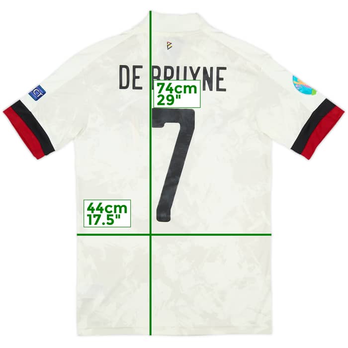 2020-22 Belgium Away Shirt De Bruyne #7 (XS)