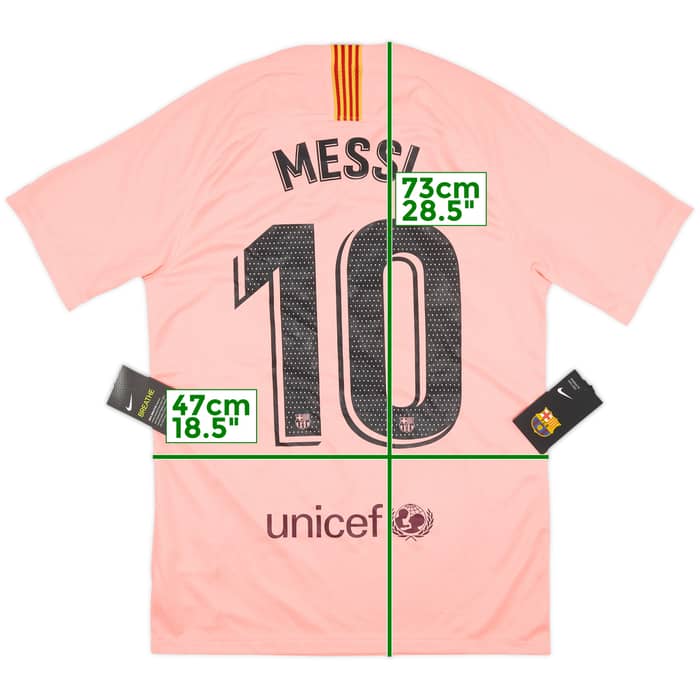 2018-19 Barcelona Third Shirt Messi #10 (S)