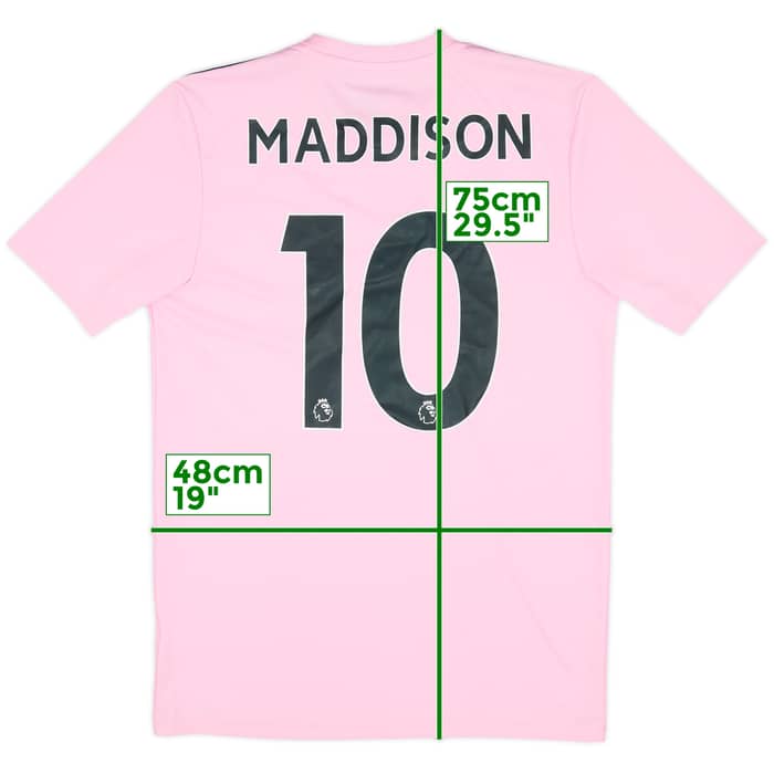 2019-20 Leicester Third Shirt Maddison #10 (S)