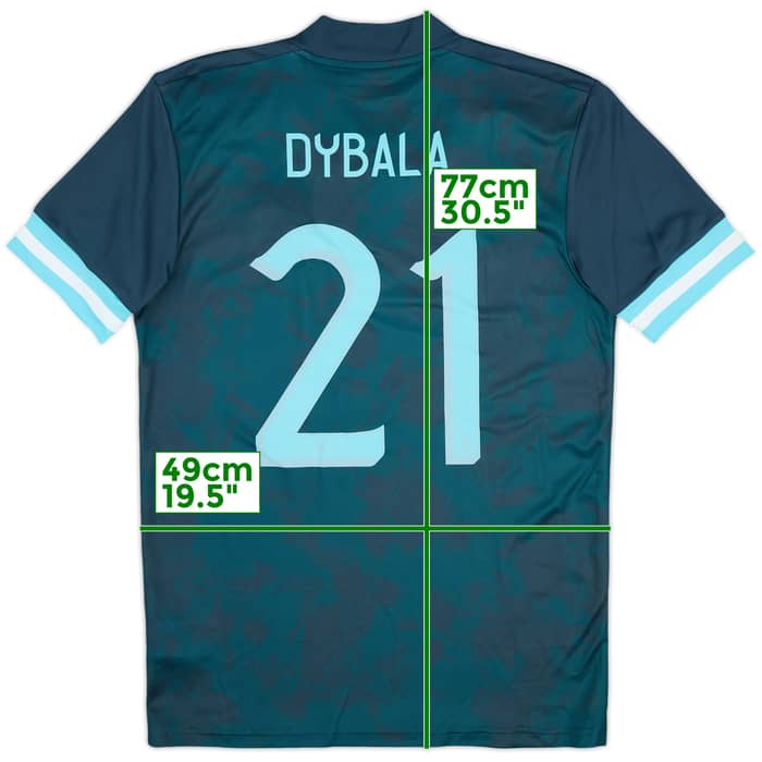 2020-22 Argentina Away Shirt Dybala #21 (S)