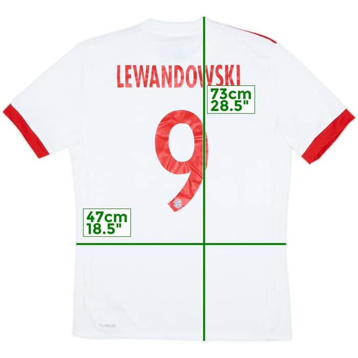 2017-18 Bayern Munich European Third Shirt Lewandowski #9 (S)