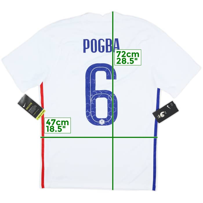2020-21 France Away Shirt Pogba #6 (S)