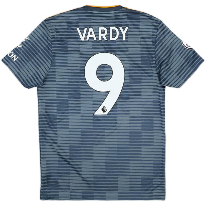 2018-19 Leicester Away Shirt Vardy #9 (S)