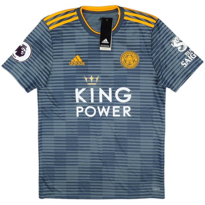 2018-19 Leicester Away Shirt Vardy #9 (S)
