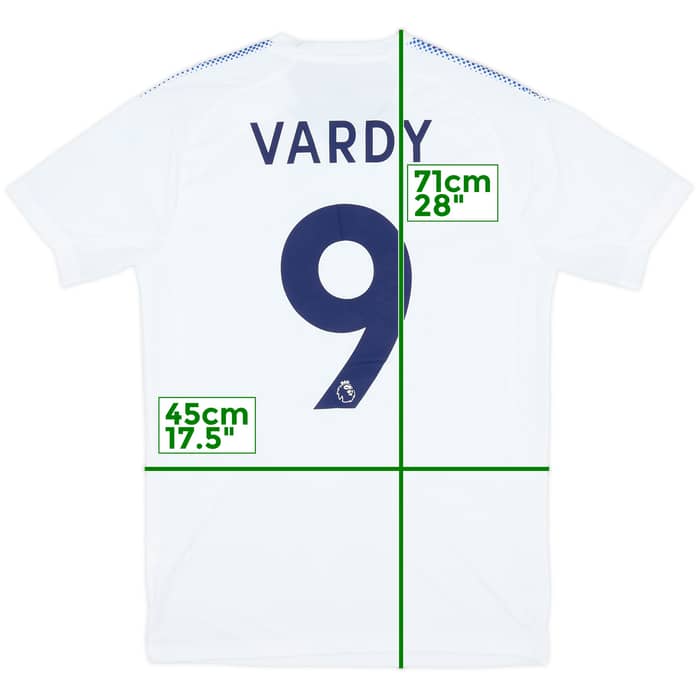 2017-18 Leicester Third Shirt Vardy #9 (XS)