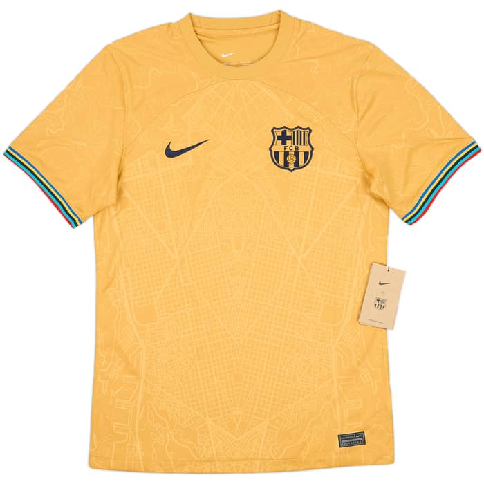 2022-23 Barcelona Away Shirt Lewandowski #9 (S)
