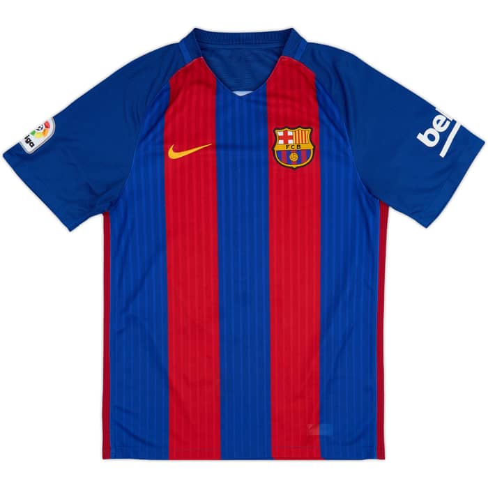 2016-17 Barcelona Home Shirt Messi #10 - 6/10 - (S)