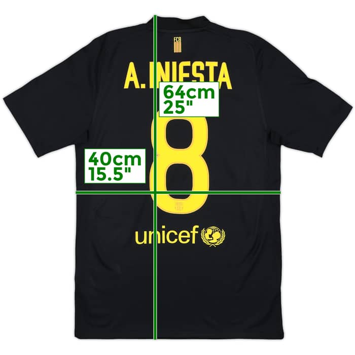 2011-12 Barcelona Away Shirt Messi #10 - 9/10 - (S)
