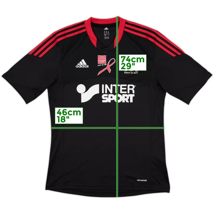 2012 Olympique Marseille Special 'Contre le Cancer' Shirt - 7/10 - (M)