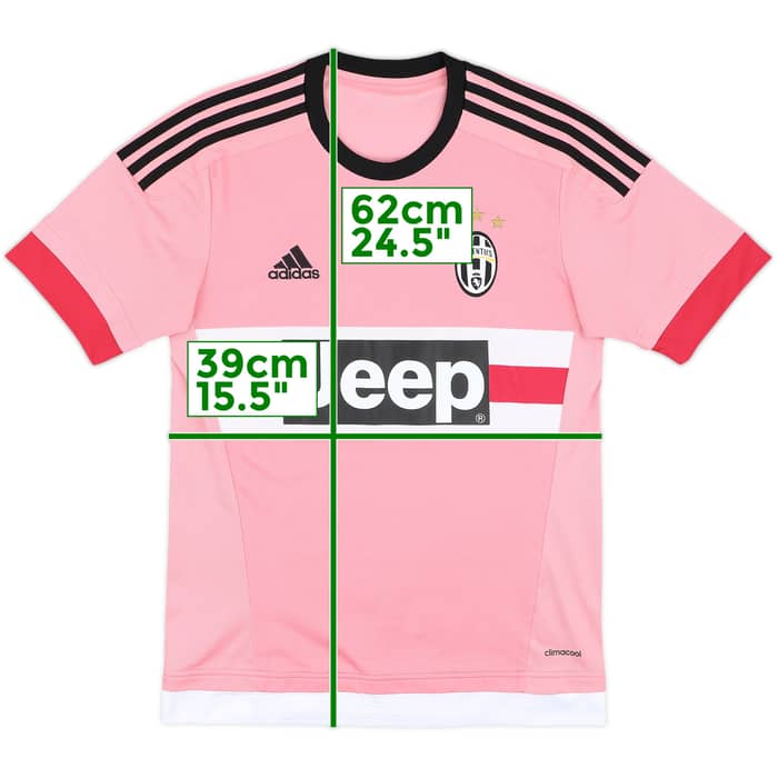 2015-16 Juventus Away Shirt - 10/10 - (S)