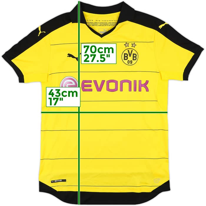 2015-16 Borussia Dortmund Home Shirt - 9/10 - (M)