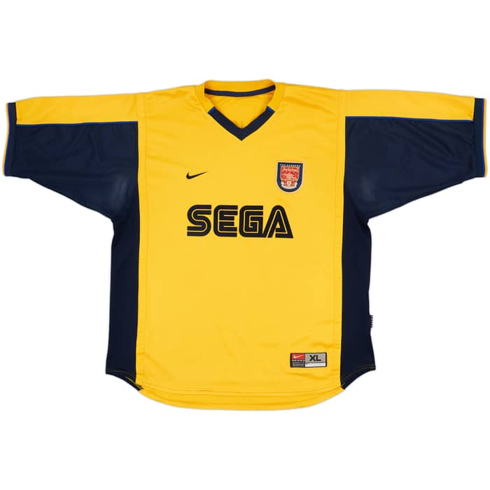 1999-01 Arsenal Away Shirt Vieira #4 - 8/10 - (XL)
