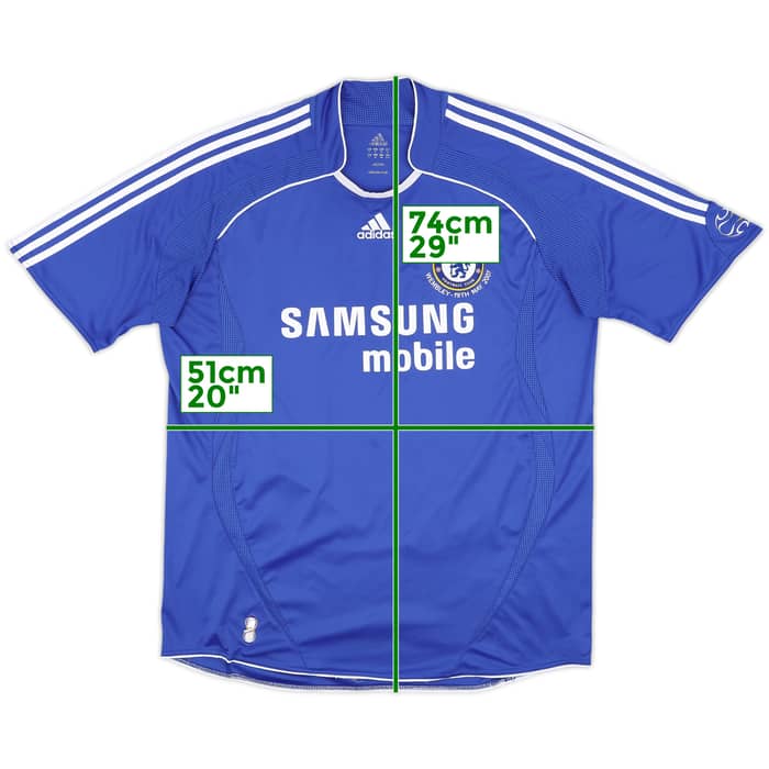2006-08 Chelsea 'FA Cup Winners' Home Shirt - 7/10 - (XL)