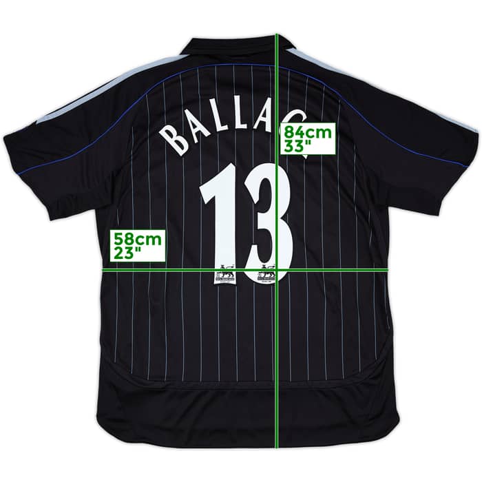 2006-07 Chelsea Third Shirt Ballack #13 - 7/10 - (XL)