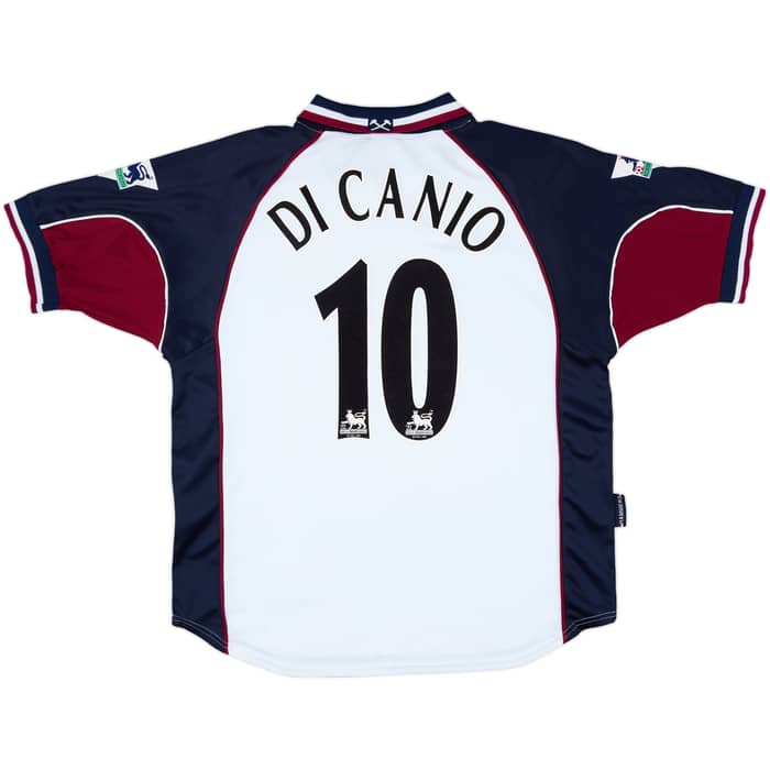 1999-01 West Ham Away Shirt Di Canio #10 - 8/10 - (XL)