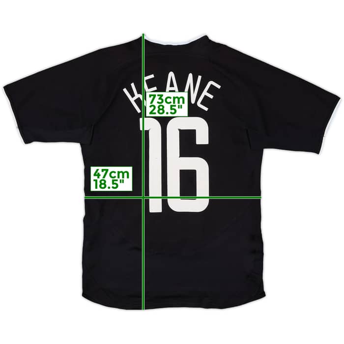 2003-05 Manchester United Away Shirt Keane #18 - 6/10 - (M)