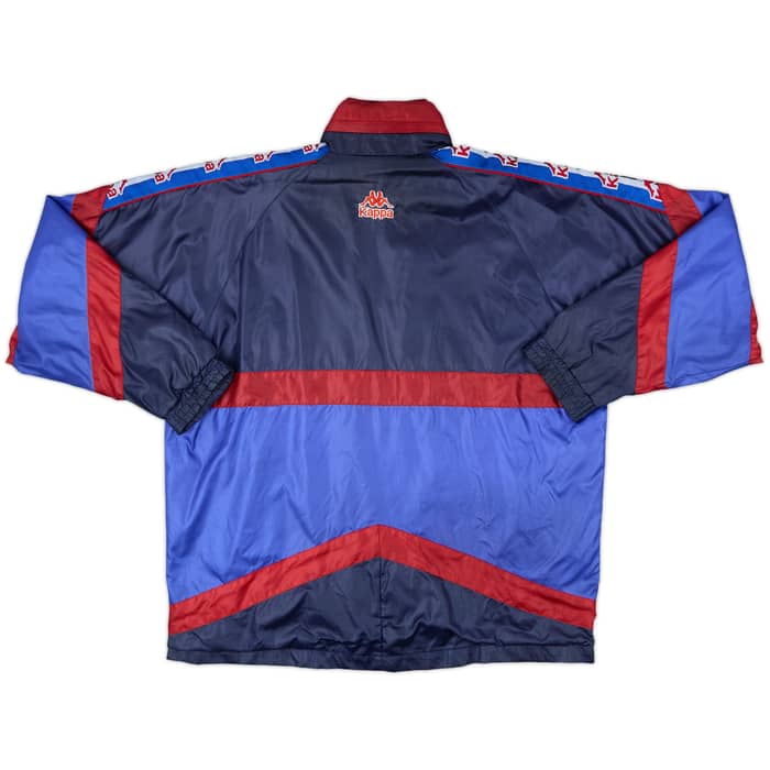 1995-97 Barcelona Kappa Hooded Rain Jacket - 8/10 - (L)