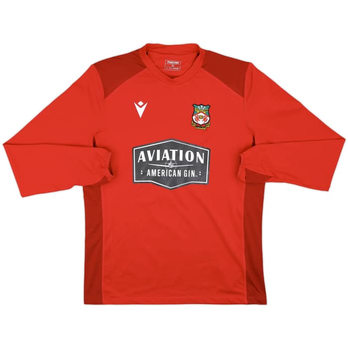 2021-22 Wrexham Macron Training Top - 8/10 - (XL)