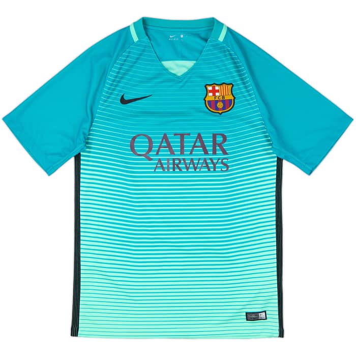 2016-17 Barcelona Third Shirt Suarez #9 - 8/10 - (S)