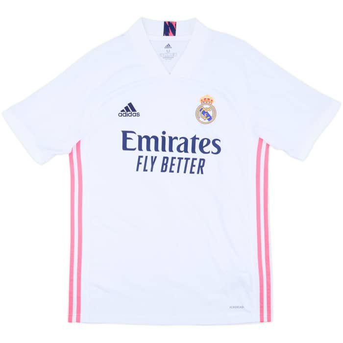 2020-21 Real Madrid Home Shirt Benzema #9 - 9/10 - (M)