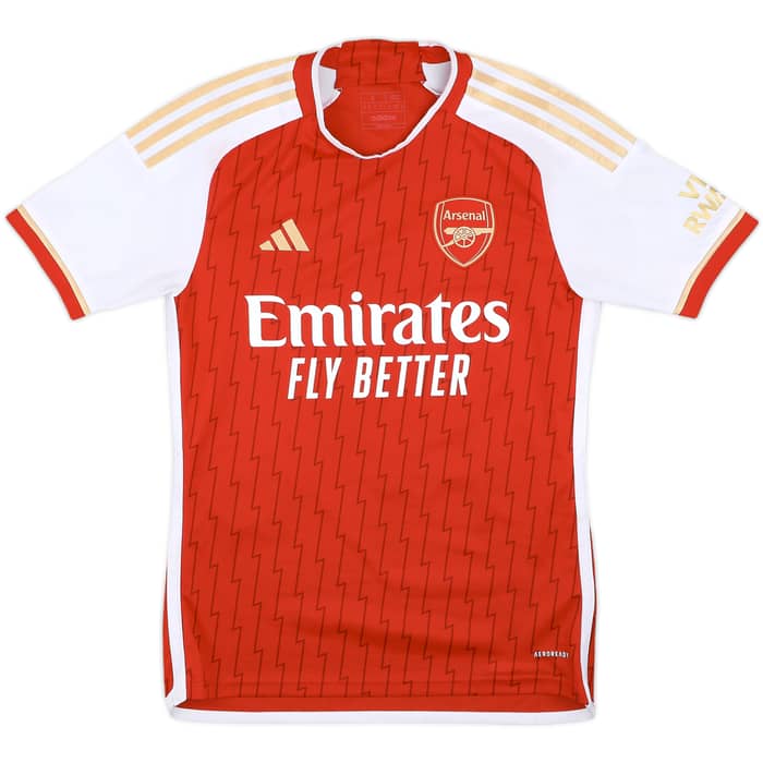2023-24 Arsenal Home Shirt Odegaard #8 - 9/10 - (S)