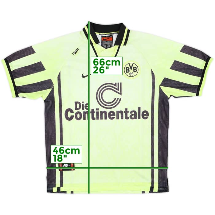 1996-97 Borussia Dortmund Home Shirt - 5/10 - (L)