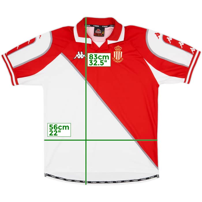 1998-99 Monaco Home Shirt - 7/10 - (XL)