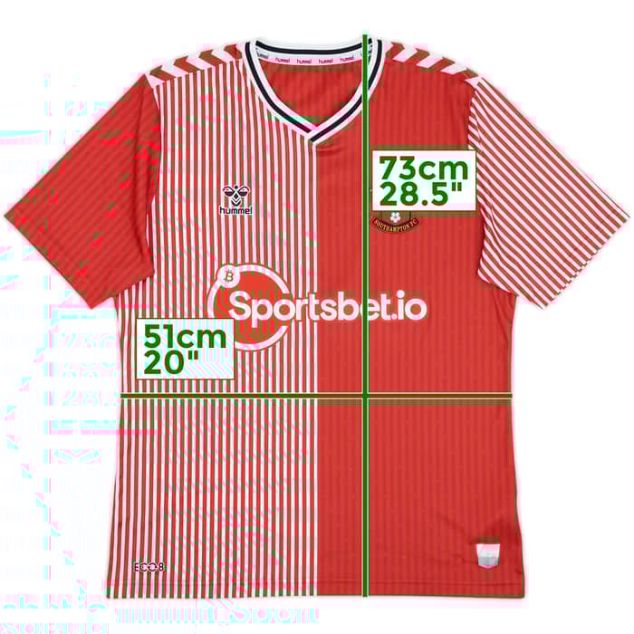 2023-24 Southampton Home Shirt - 8/10 - (L)