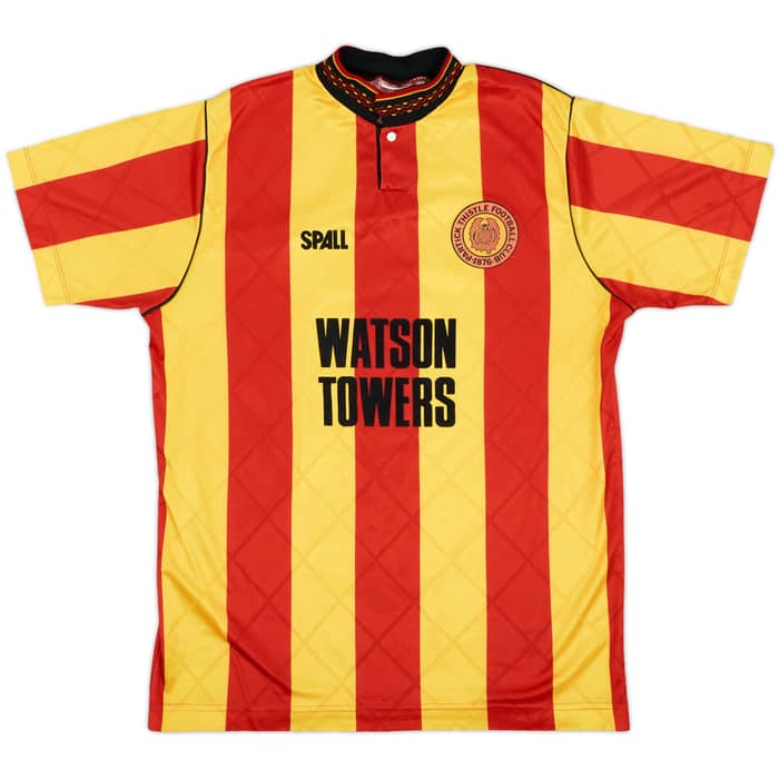 1989-90 Partick Thistle Home Shirt - 8/10 - (L)