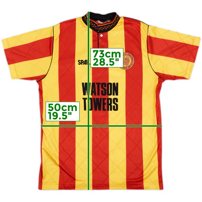1989-90 Partick Thistle Home Shirt - 8/10 - (L)