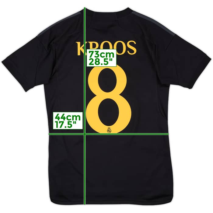 2023-24 Real Madrid Third Shirt Kroos #8 - 10/10 - (S)