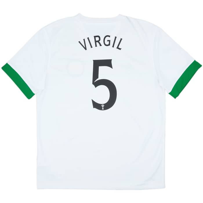 2014-15 Celtic European Third Shirt Virgil #5 - 8/10 - (L)