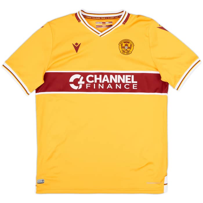 2021-22 Motherwell Women's Home Shirt Skelton #24 - 7/10 - (Men's S)