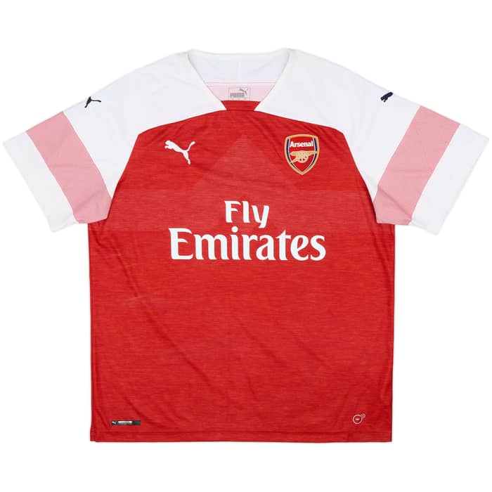 2018-19 Arsenal Home Shirt Saka #87 - 7/10 - (XL)