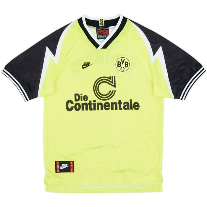 1995-96 Borussia Dortmund Home Shirt - 8/10 - (L.Boys)