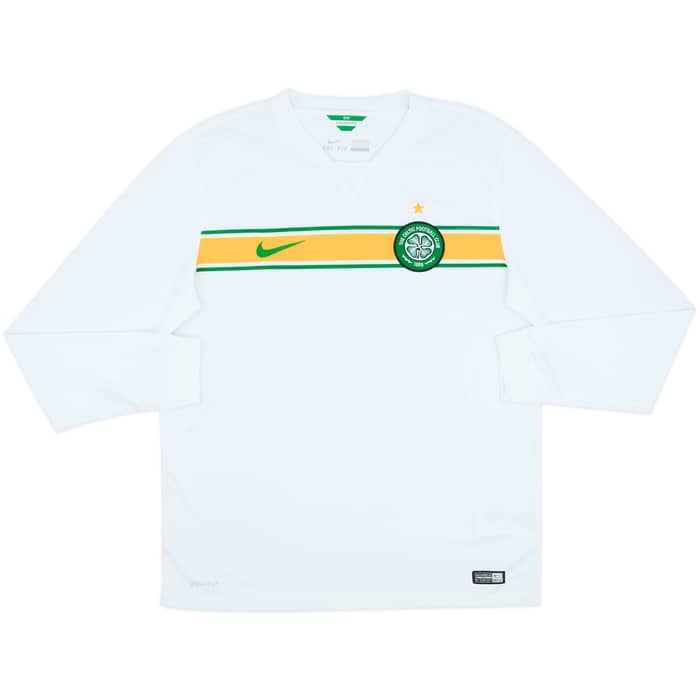 2014-15 Celtic European Third L/S Shirt Virgil #5 - 8/10 - (L)